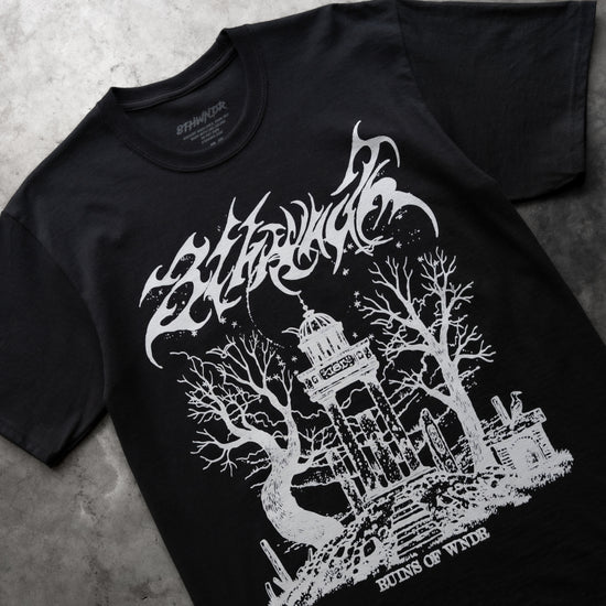 RUINS OF WNDR TEE BLACK