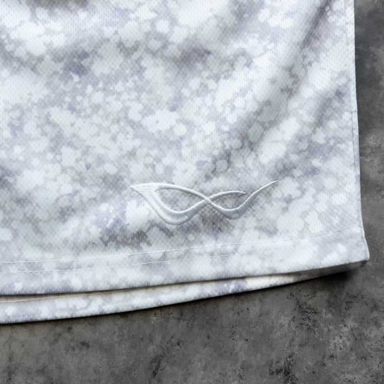 ATHLETICS MESH SHORTS MARBLE