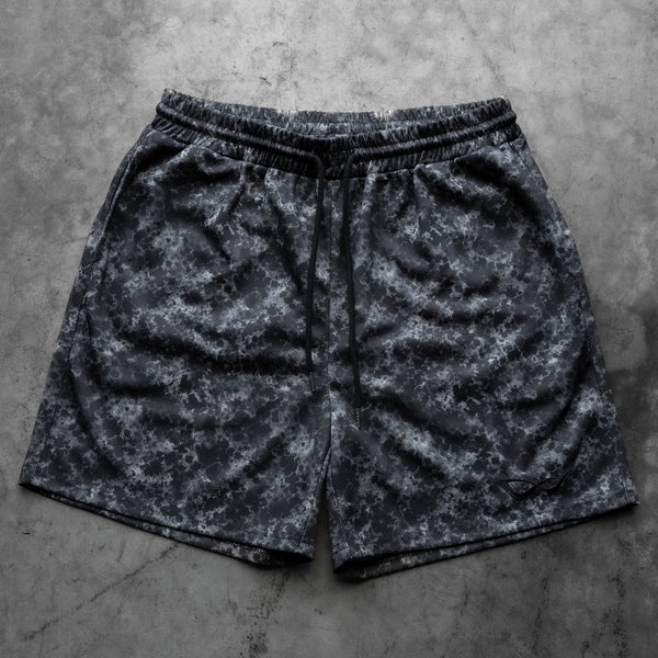 ATHLETICS MESH SHORTS GRANITE - Second Image