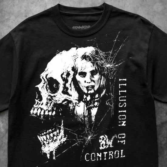 ILLUSION OF CONTROL TEE BLACK