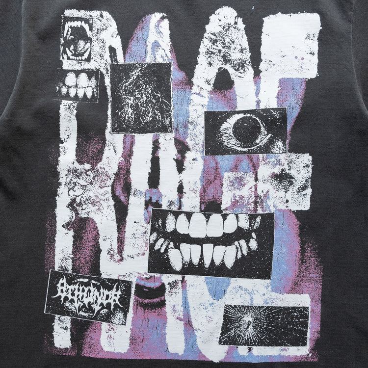 RAGE TEE VINTAGE BLACK