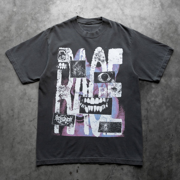 RAGE TEE VINTAGE BLACK - Second Image