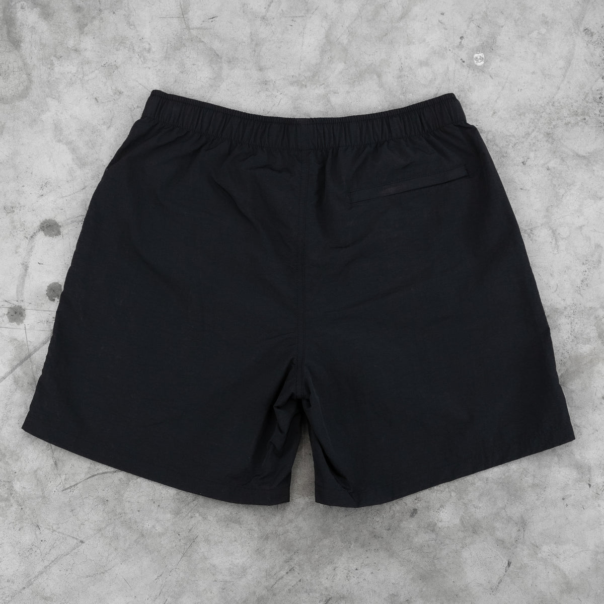 GRAFFITI NYLON SHORTS BLACK