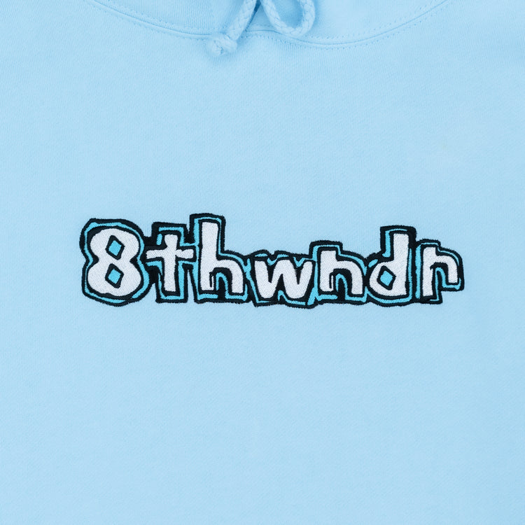 BLIND LOGO HOODIE LIGHT BLUE