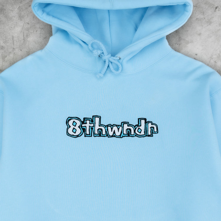 BLIND LOGO HOODIE LIGHT BLUE