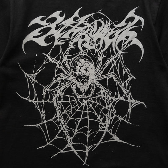 TRIBAL SPIDER TEE BLACK