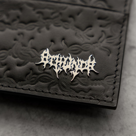 BARBED WIRE CARDHOLDER BLACK