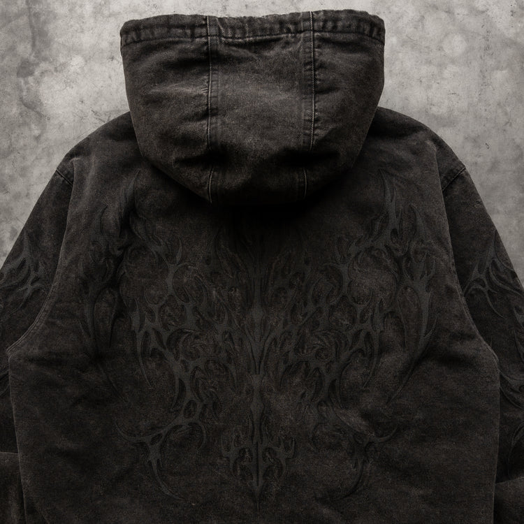 8W TRIBAL WORK JACKET BLACK