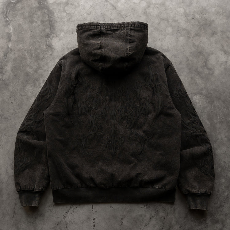 8W TRIBAL WORK JACKET BLACK
