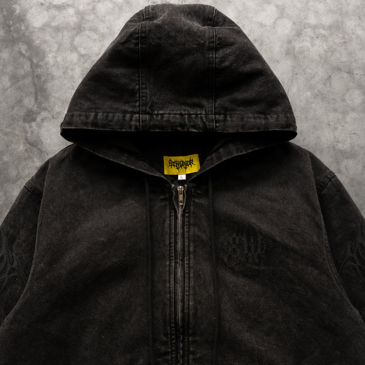 8W TRIBAL WORK JACKET BLACK