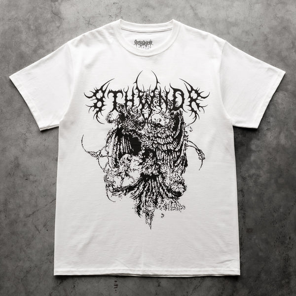 TRIBAL EAGLE TEE WHITE - Second Image