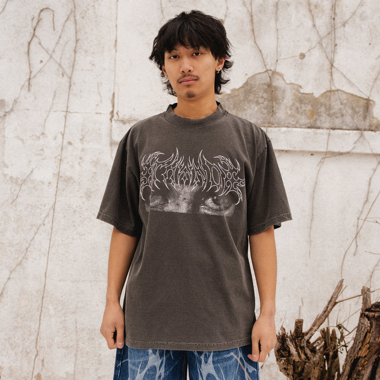 EYES TEE VINTAGE BLACK