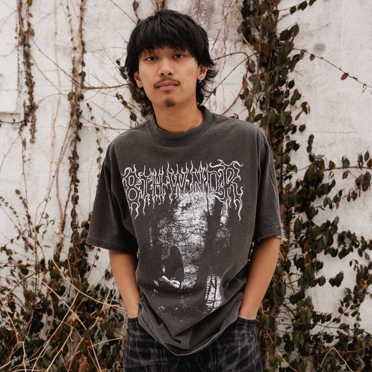 FOREST ANGEL TEE VINTAGE BLACK