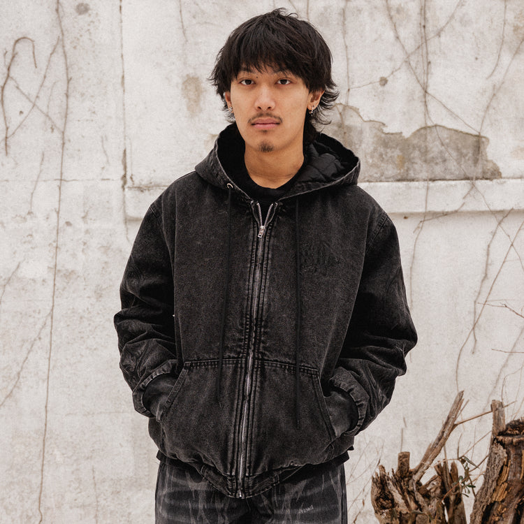 8W TRIBAL WORK JACKET BLACK