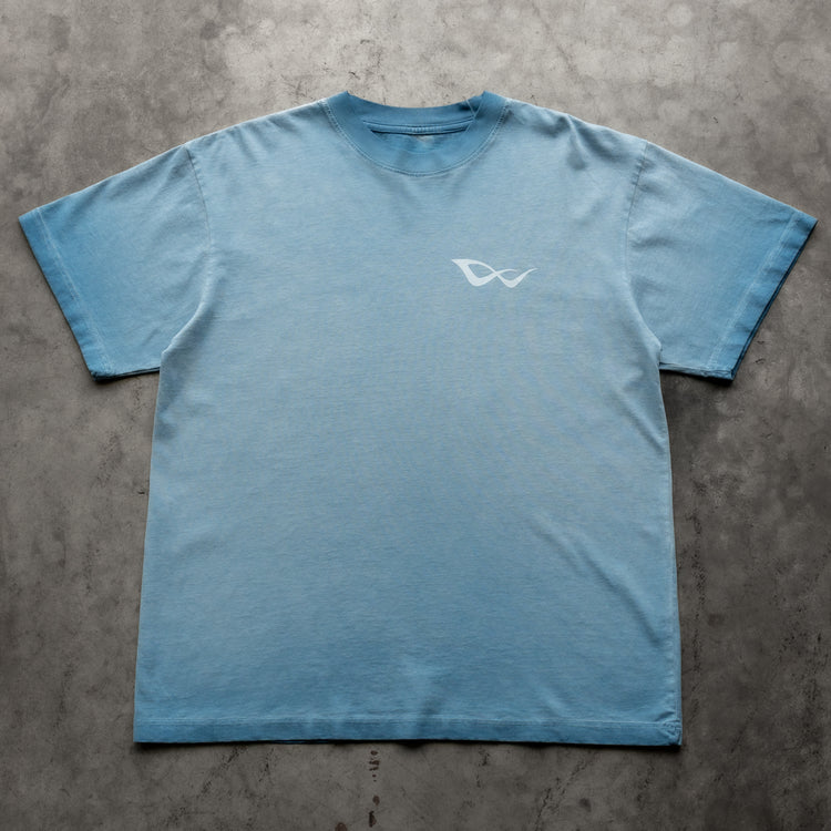 ATHLETICS TEE BLUE HAZE