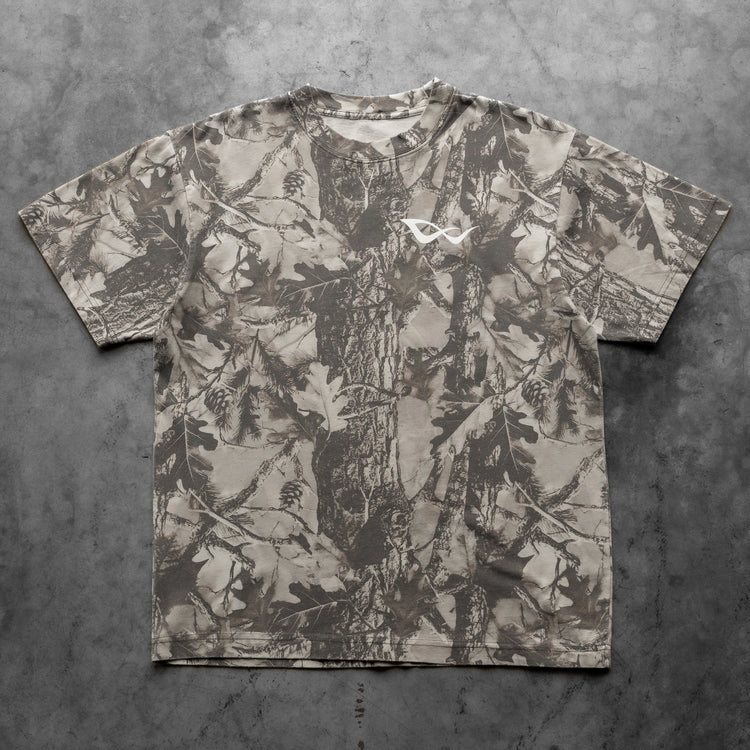 ATHLETICS TEE GREY CAMO