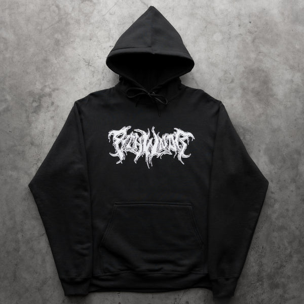 PLAGUE LOGO HOODIE BLACK - Second Image