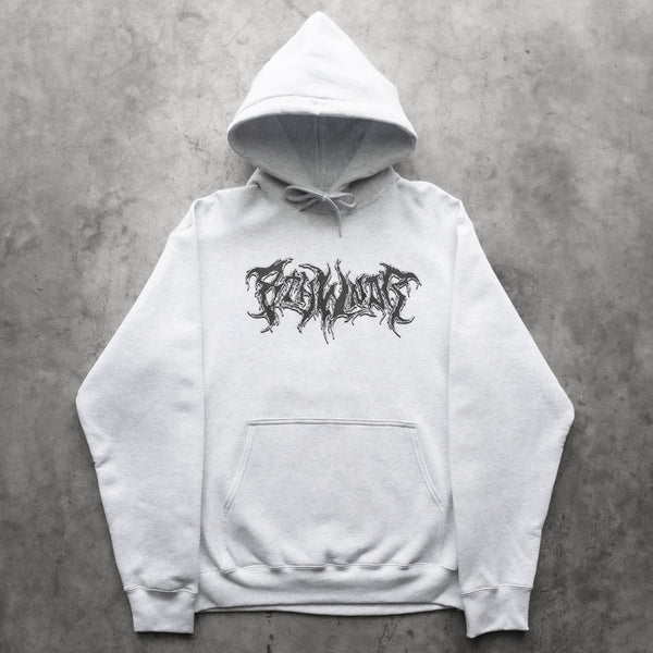 PLAGUE LOGO HOODIE ASH - Second Image