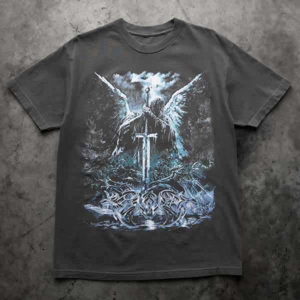 SWORD OF HEAVEN TEE VINTAGE BLACK - Second Image