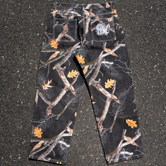 8W NIGHT CAMO BAGGY JEANS
