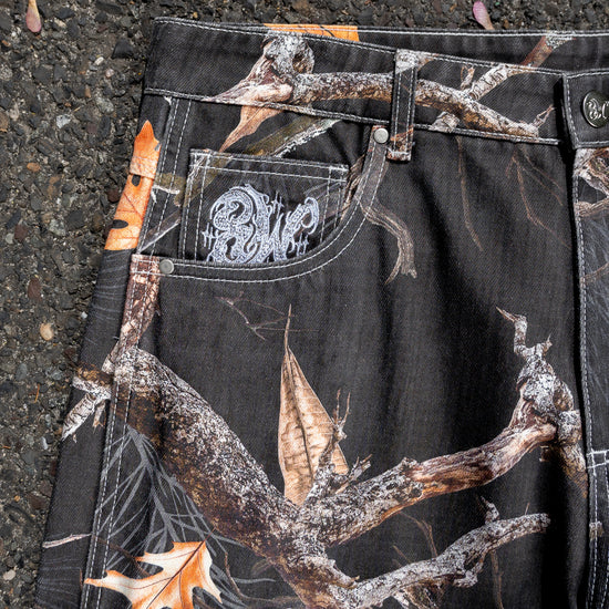 8W NIGHT CAMO BAGGY JEANS