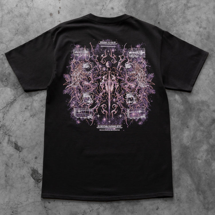 CYBERHEAVEN V3 TEE BLACK