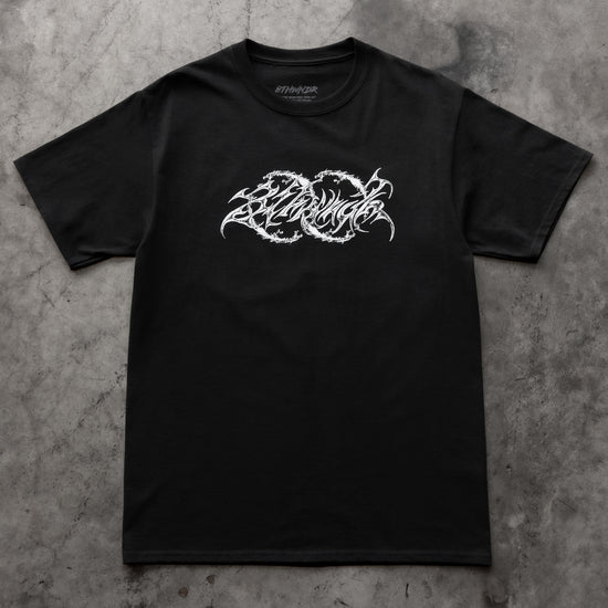 GLOW IN THE DARK WATCH TEE BLACK