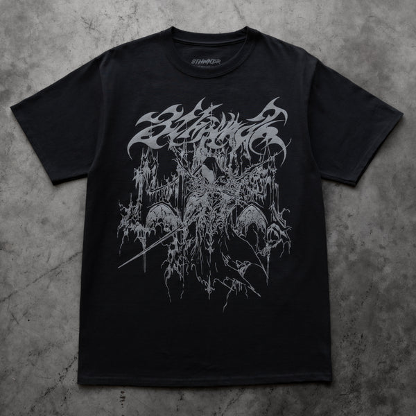 SIGIL KNIGHT TEE BLACK - Second Image
