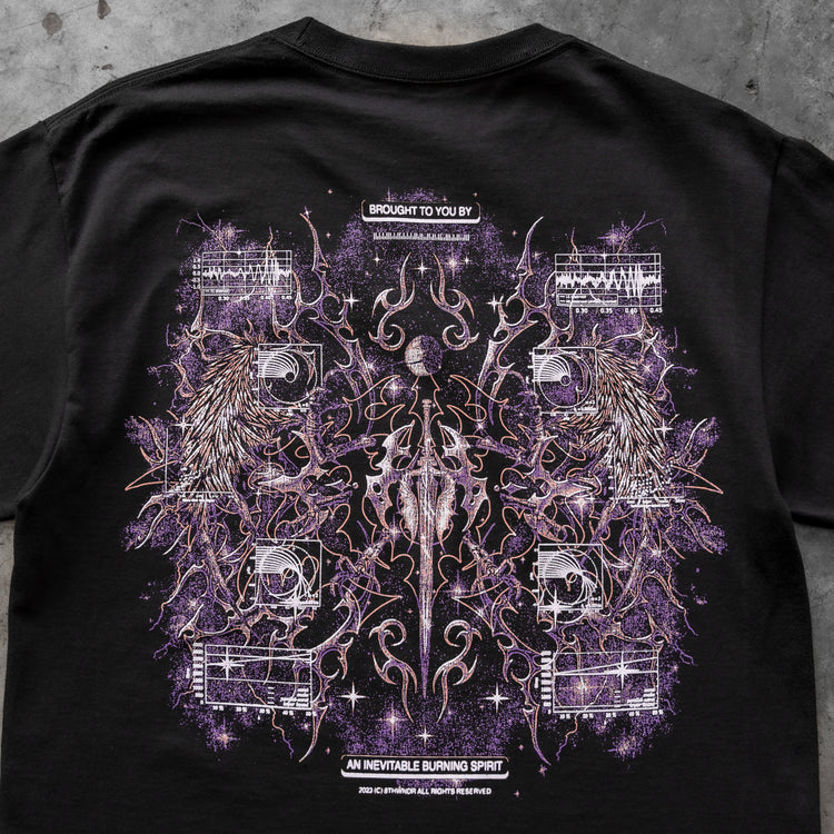 CYBERHEAVEN V3 TEE BLACK