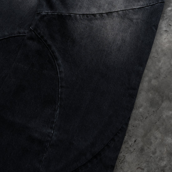 SHIELD BAGGY JEANS BLACK