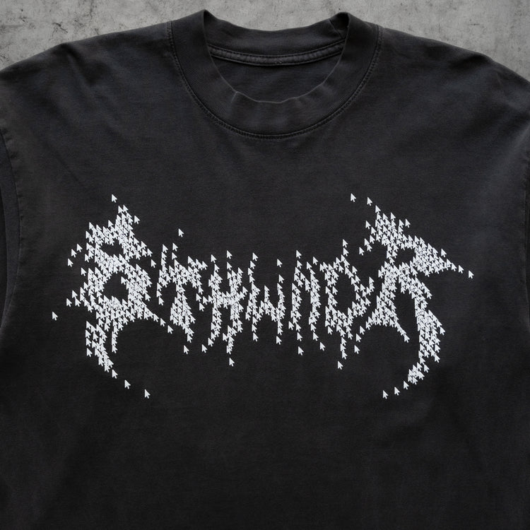 PEACE L/S TEE VINTAGE BLACK