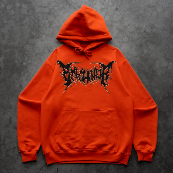 SPIKE HOODIE ORANGE - Second Image