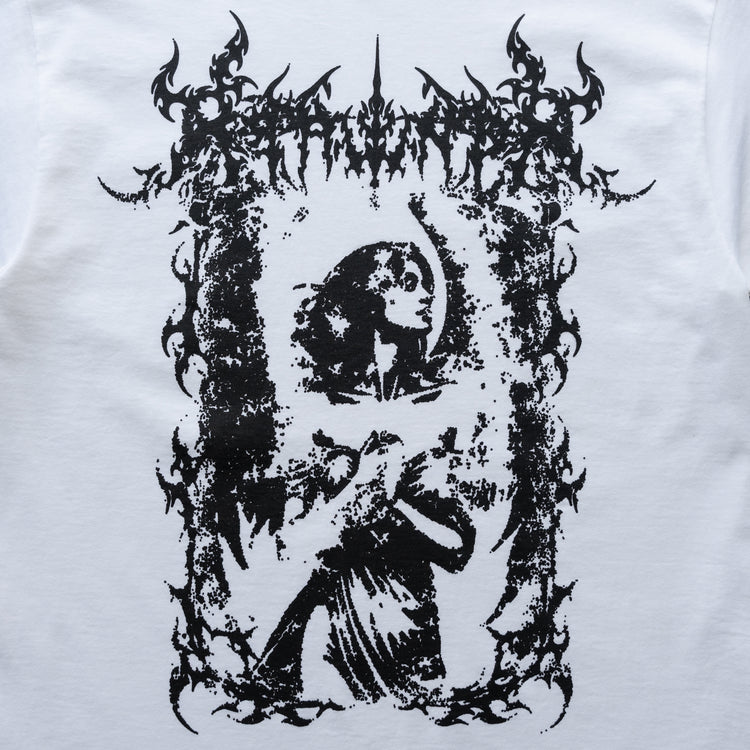 TRIBAL ANGEL TEE WHITE
