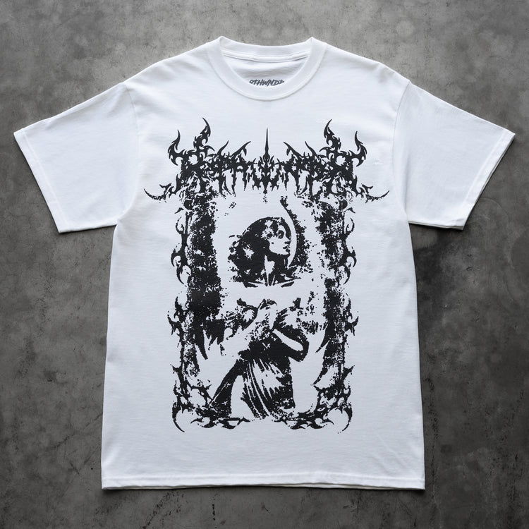 TRIBAL ANGEL TEE WHITE