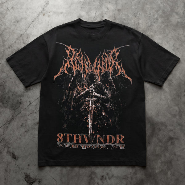 BLADE OF NY TEE BLACK - Second Image