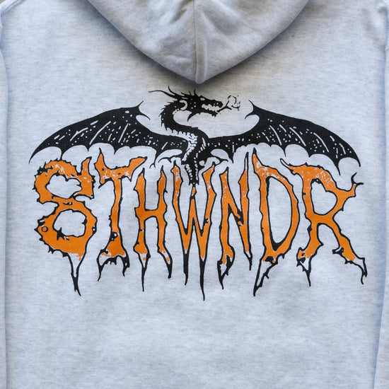 DRAGON HOODIE ASH