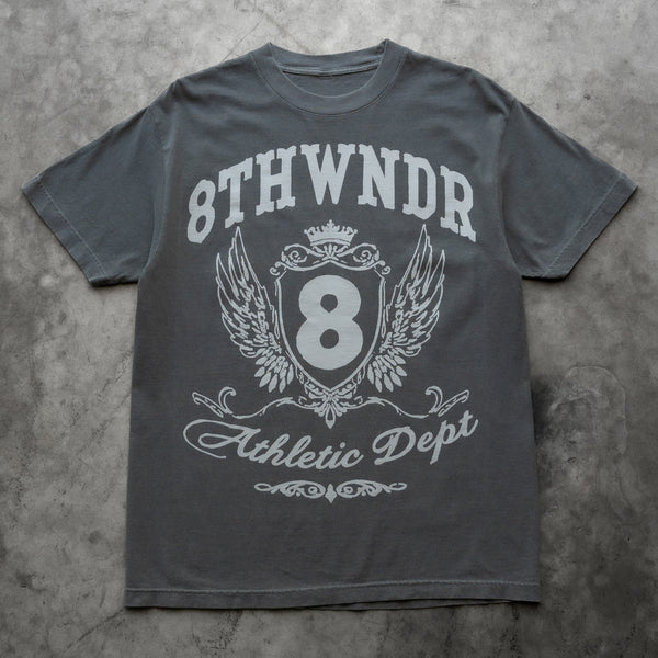 ATHLETIC DEPT TEE VINTAGE BLACK - Second Image