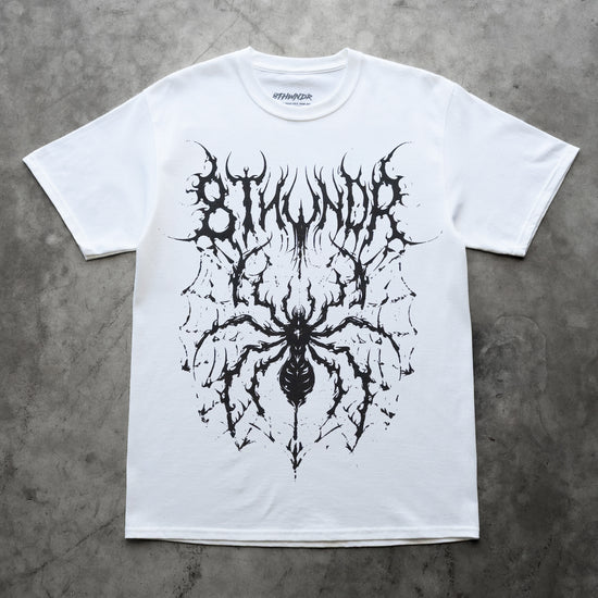 HALLOW SPIDER TEE WHITE
