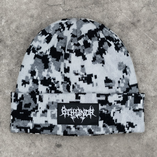 DIGI CAMO BEANIE GREY - Second Image