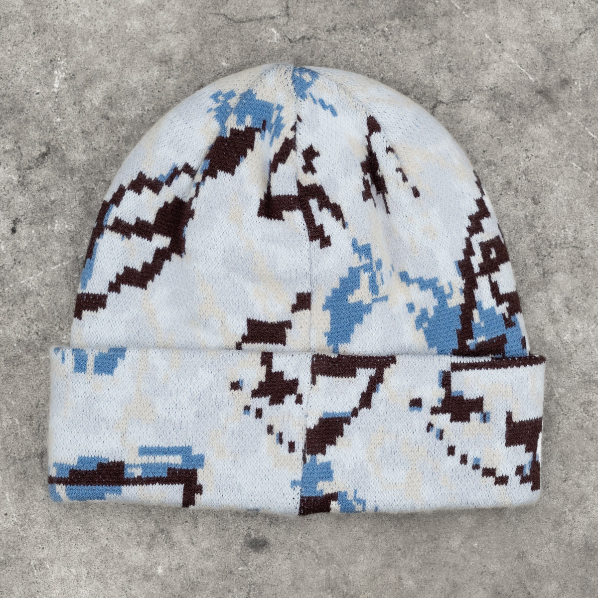 DIGI CAMO BEANIE CREAM