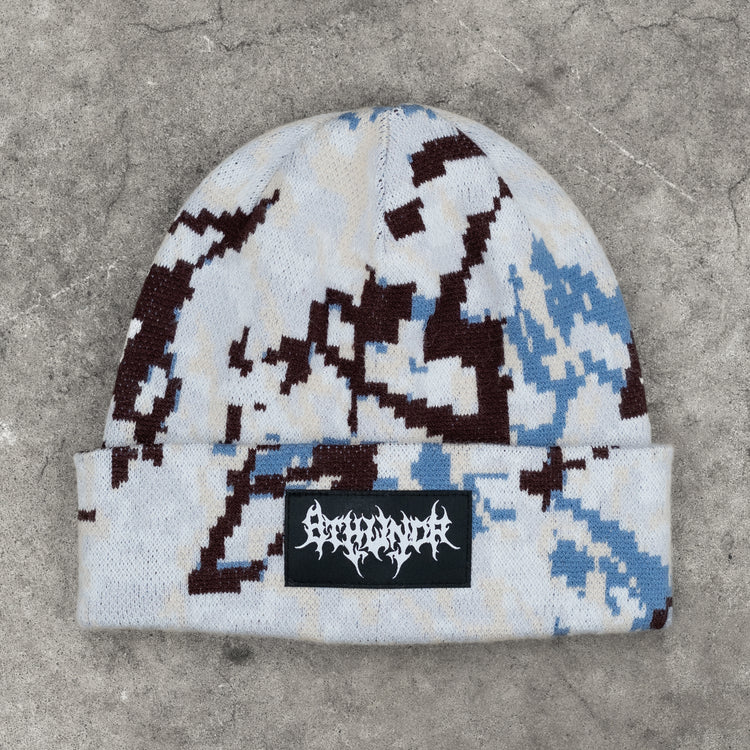 DIGI CAMO BEANIE CREAM