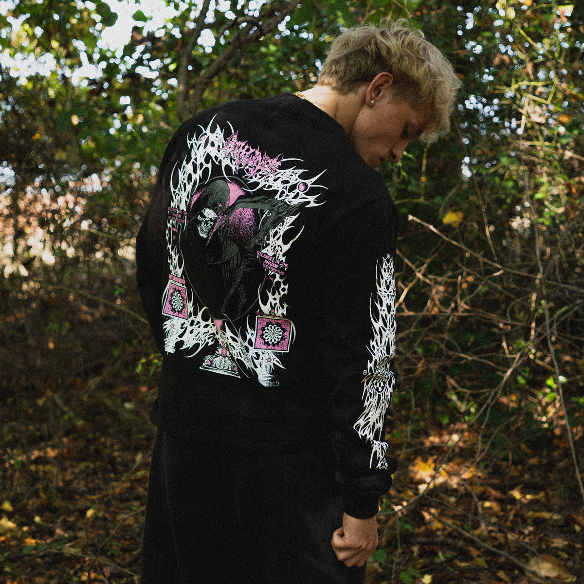 REAPER L/S TEE BLACK