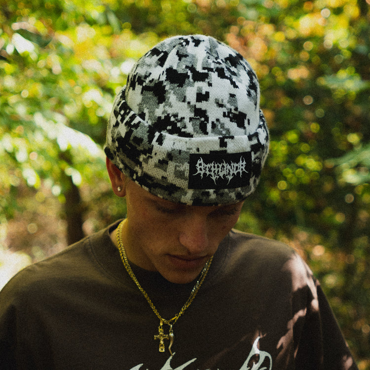 DIGI CAMO BEANIE GREY