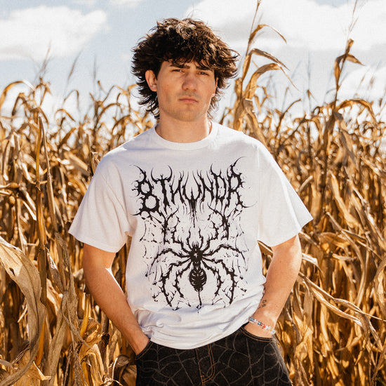 HALLOW SPIDER TEE WHITE