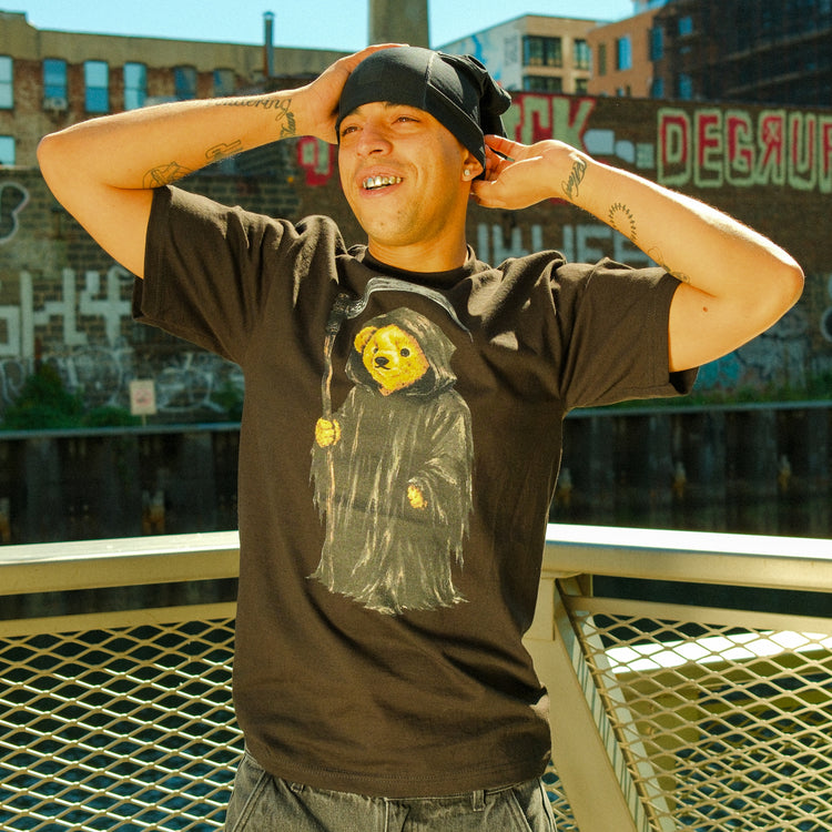 REAPER BEAR TEE BLACK