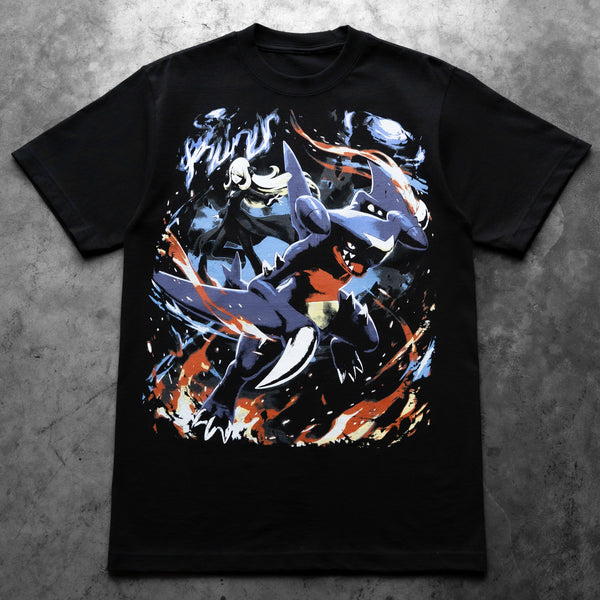 CYNTHIA TEE BLACK - Second Image