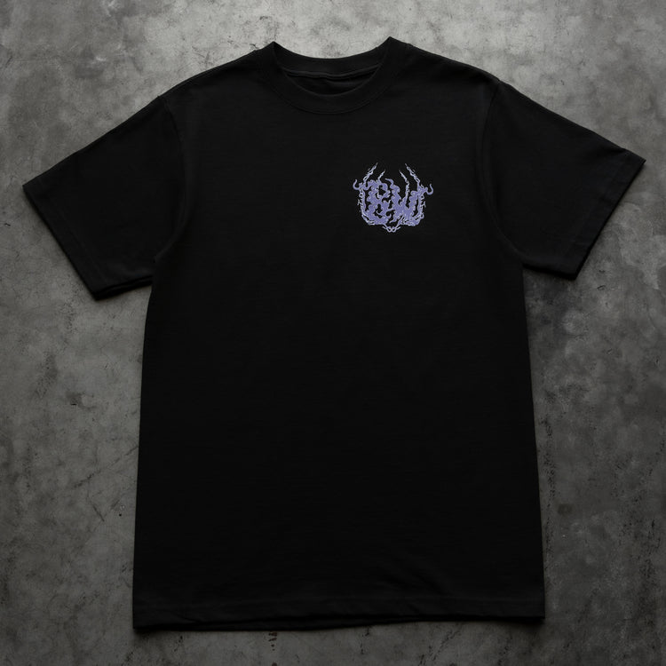 DISTORTION TEE BLACK