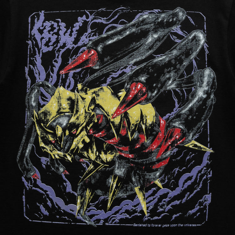 DISTORTION TEE BLACK