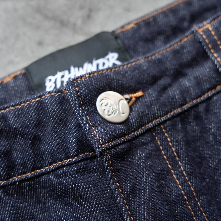 8W ESSENTIAL BAGGY JEANS INDIGO