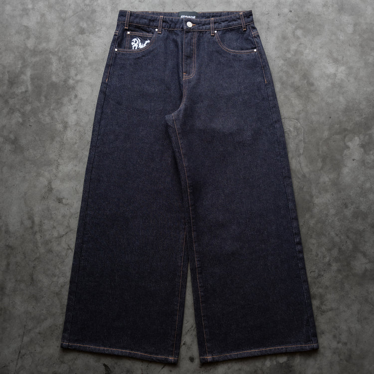 8W ESSENTIAL BAGGY JEANS INDIGO